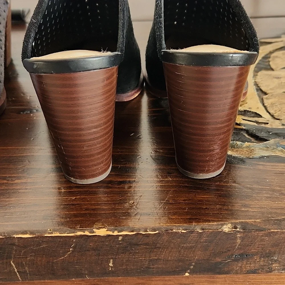 Sam Edelman black suede mules - Picture 2 of 5